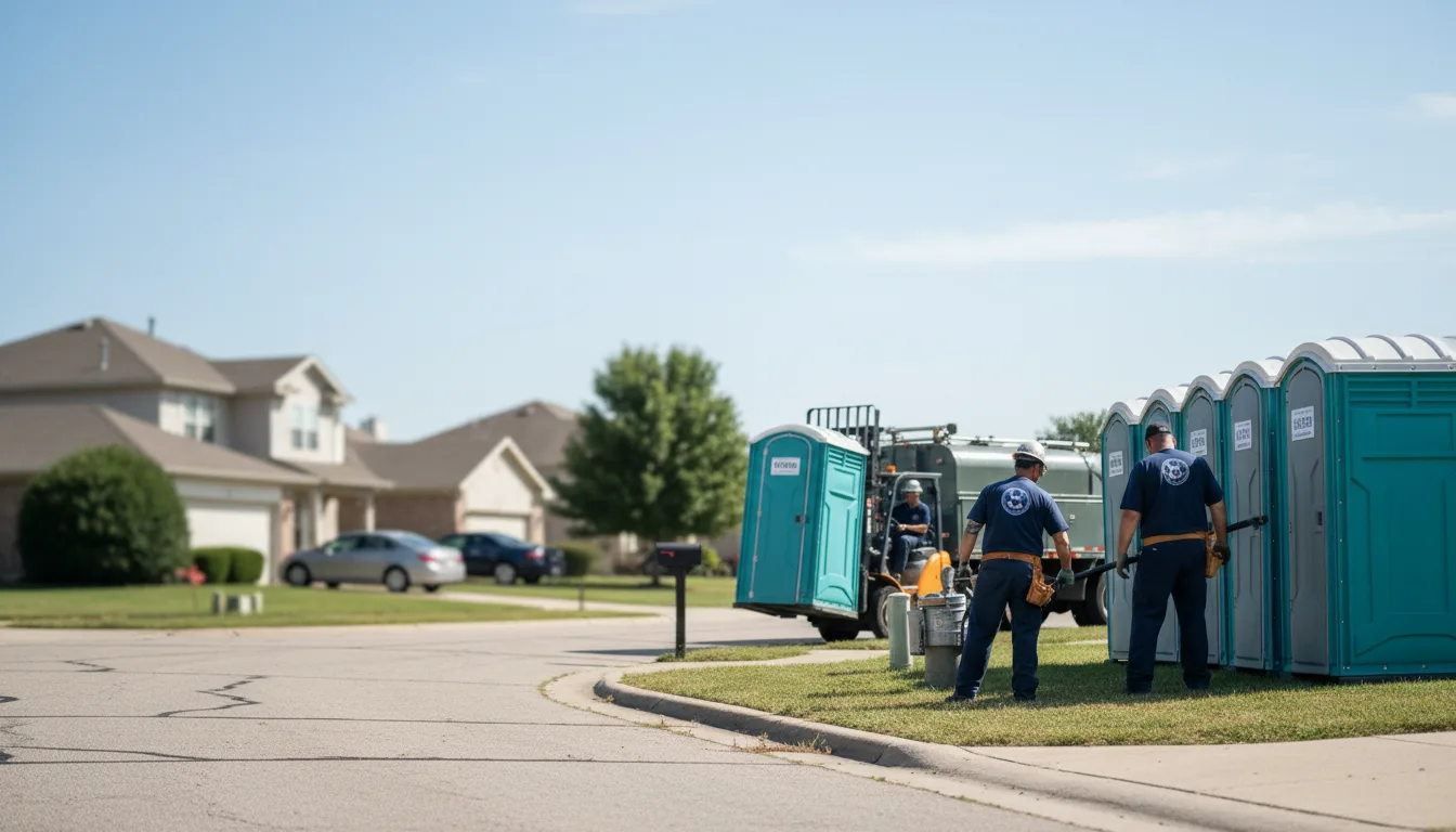 Porta Potty Rental in Tyler, TX near me